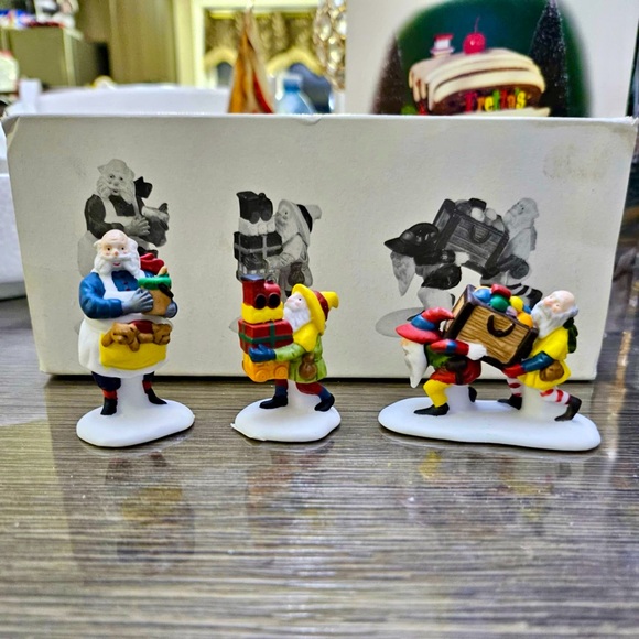 SOLD- Department 56 Toymaker Elves - Picture 1 of 4